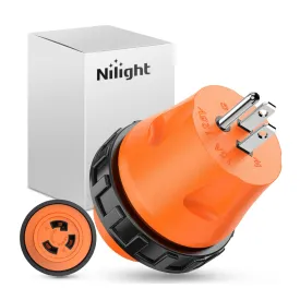 15Amp Male to 30Amp Twist Lock Female Power Adapter