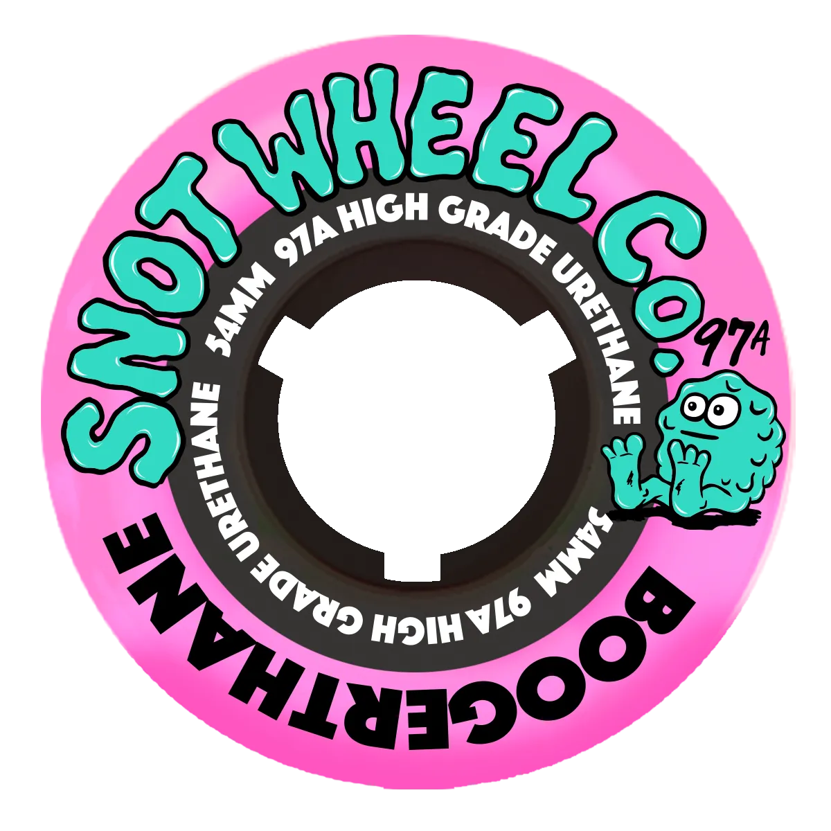 54mm Team Wheels (Pink)