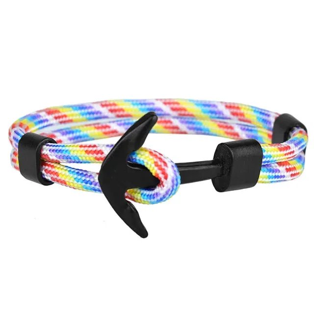 Anchor Alloy Bracelets For Men