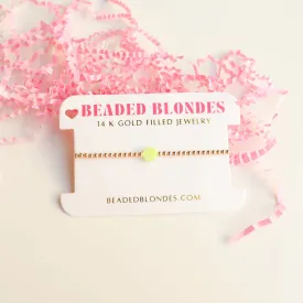 Beaded Blondes ‘Tennis Ball Bracelet- Kids’