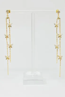 Butterflies Down the Line Earrings