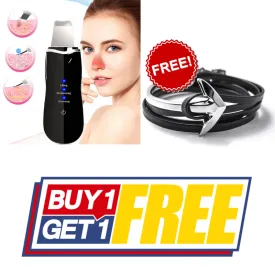 Buy 1 Get 1 Free - ULTRASONIC FACIAL CLEANER   BRACELET