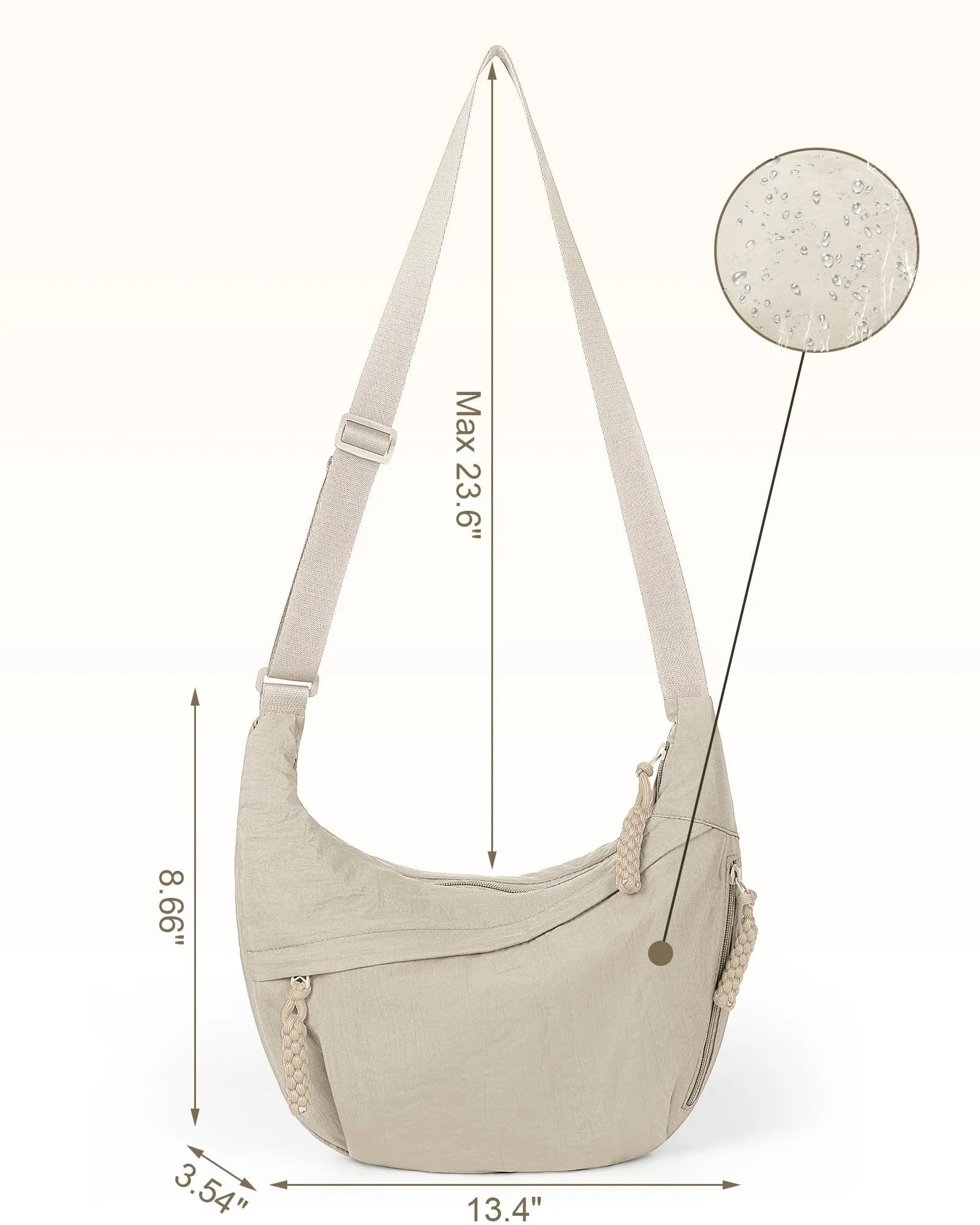BUY 2 GET FREE SHIPPING!!Multifunctional Anti-theft Crossbody Hobo Bag
