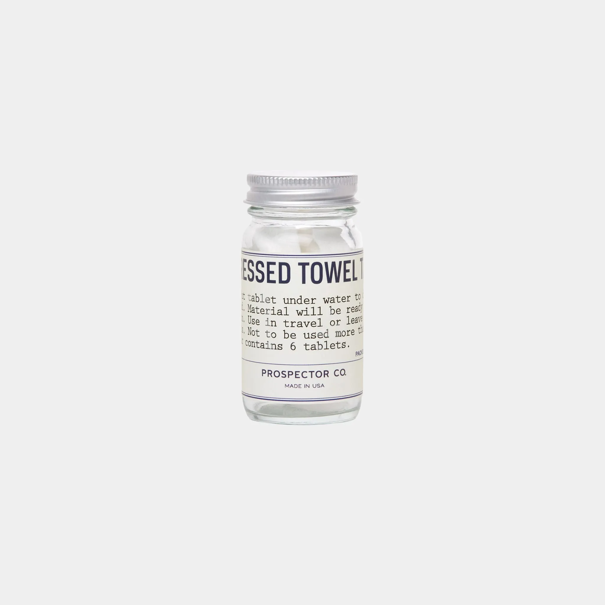 Compressed Towel Tablets