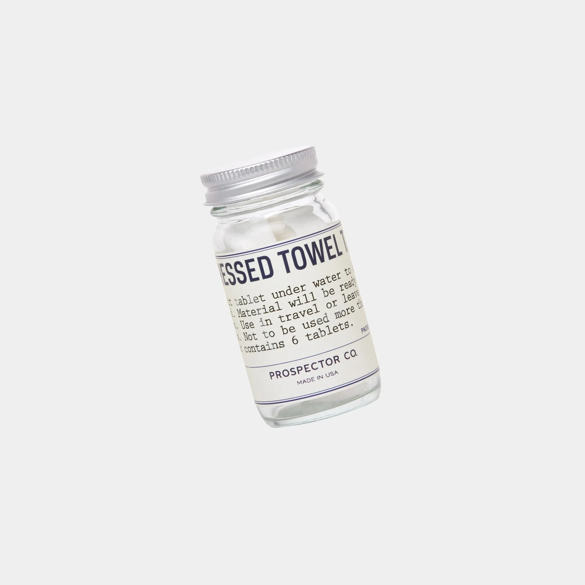 Compressed Towel Tablets