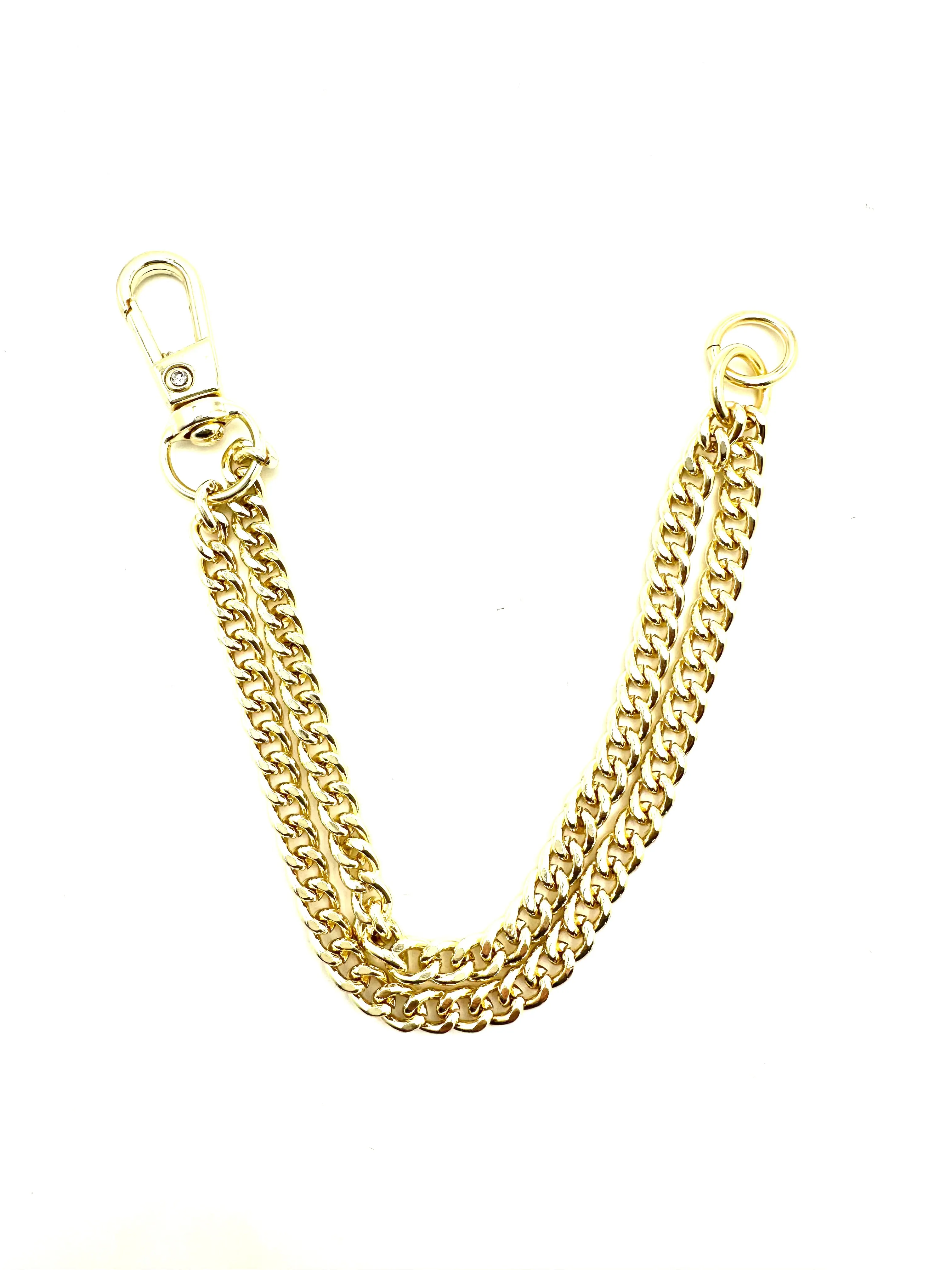 Double Strand Cuban Link Bracelet