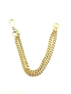 Double Strand Cuban Link Bracelet