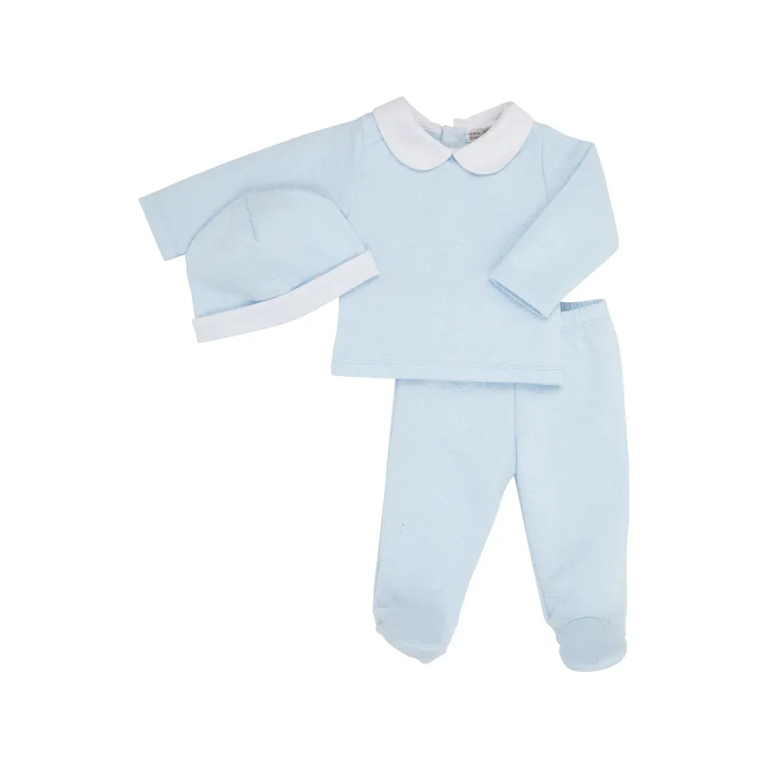 Hart's Hold Me Set (Pima Jacquard)
Buckhead Blue with Worth Avenue White