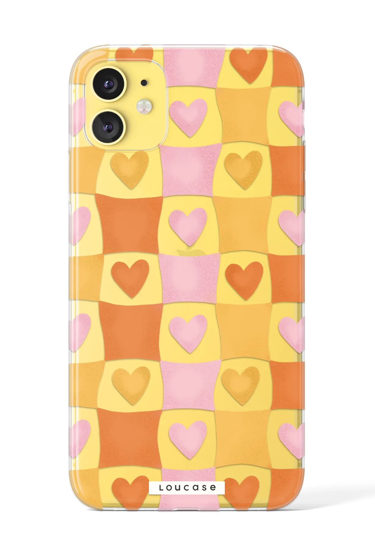 Heart Plaid - KLEARLUX™ Special Edition Tangy Love Collection Phone Case | LOUCASE