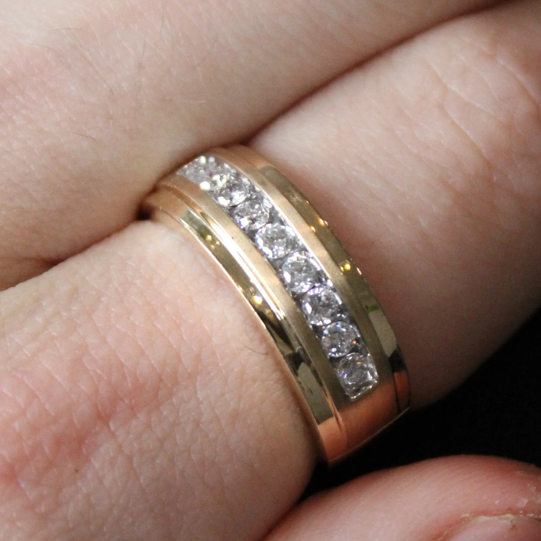 'Michael Hill' Diamond Channel Set Ring | 0.50ctw | SZ 10 |