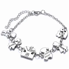 "The Family" Charm Bracelet