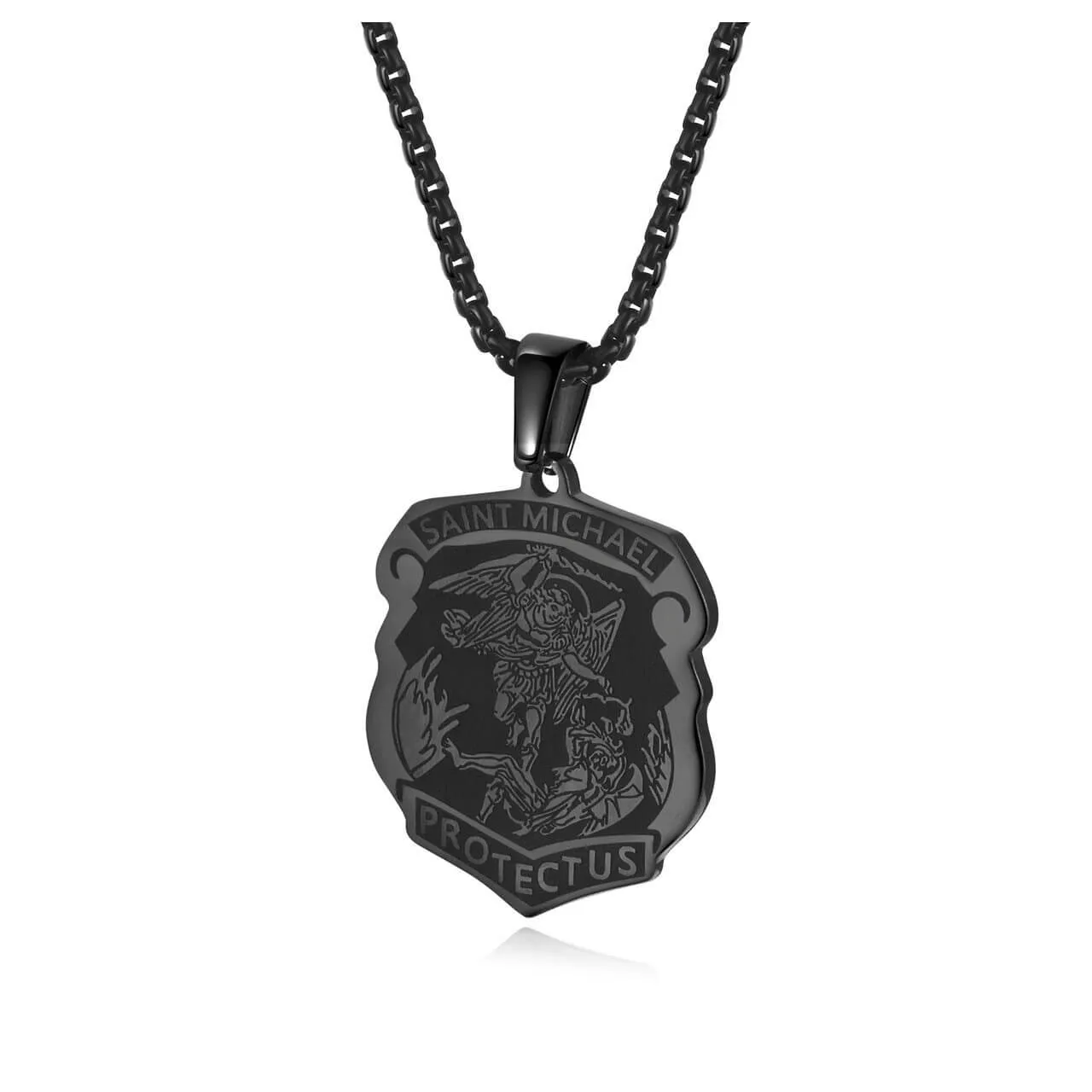 Saint Michael Necklace Protection Necklace | Jovivi