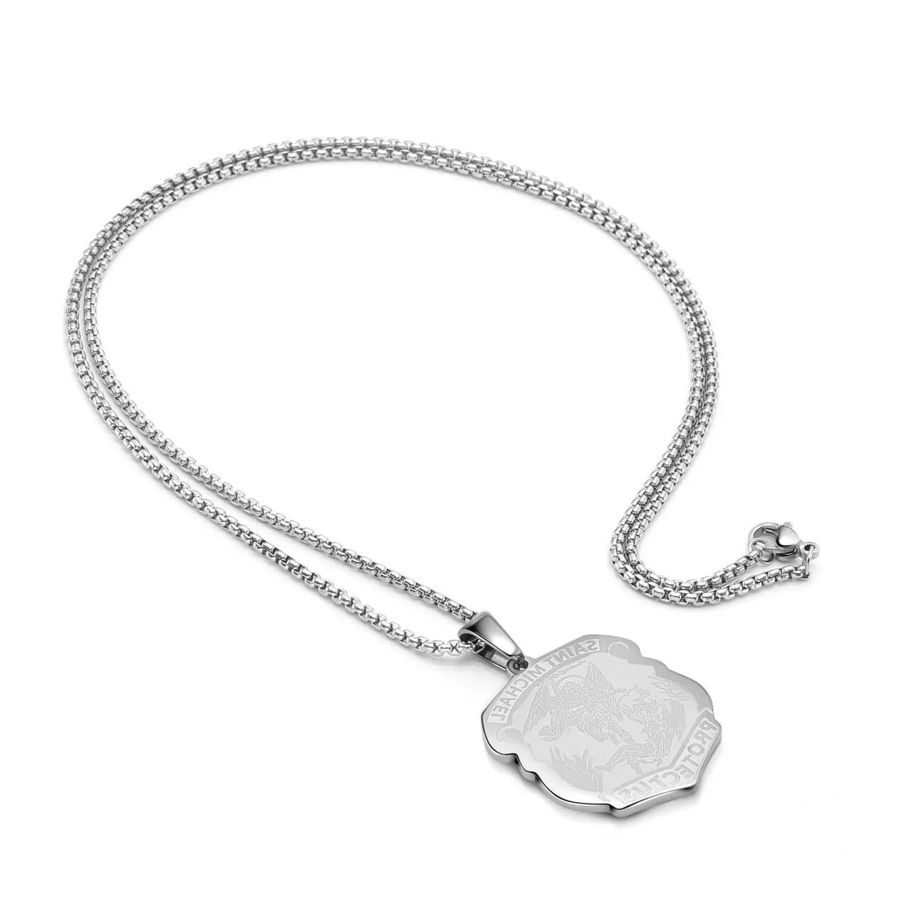 Saint Michael Necklace Protection Necklace | Jovivi