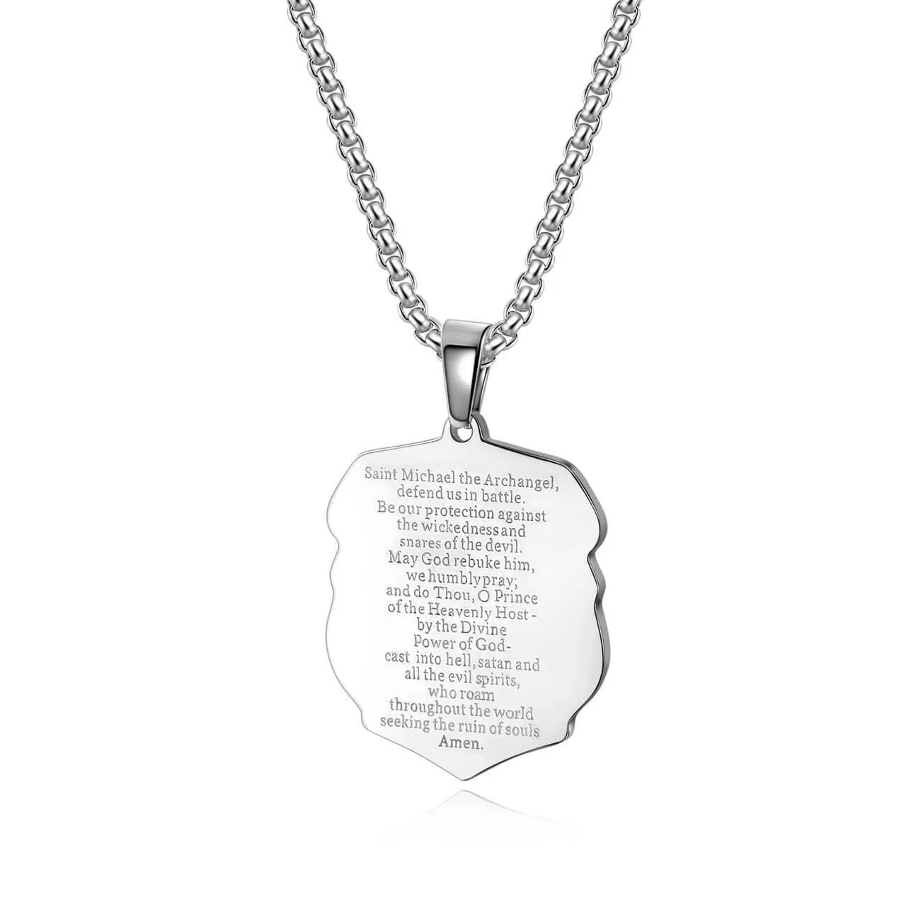 Saint Michael Necklace Protection Necklace | Jovivi