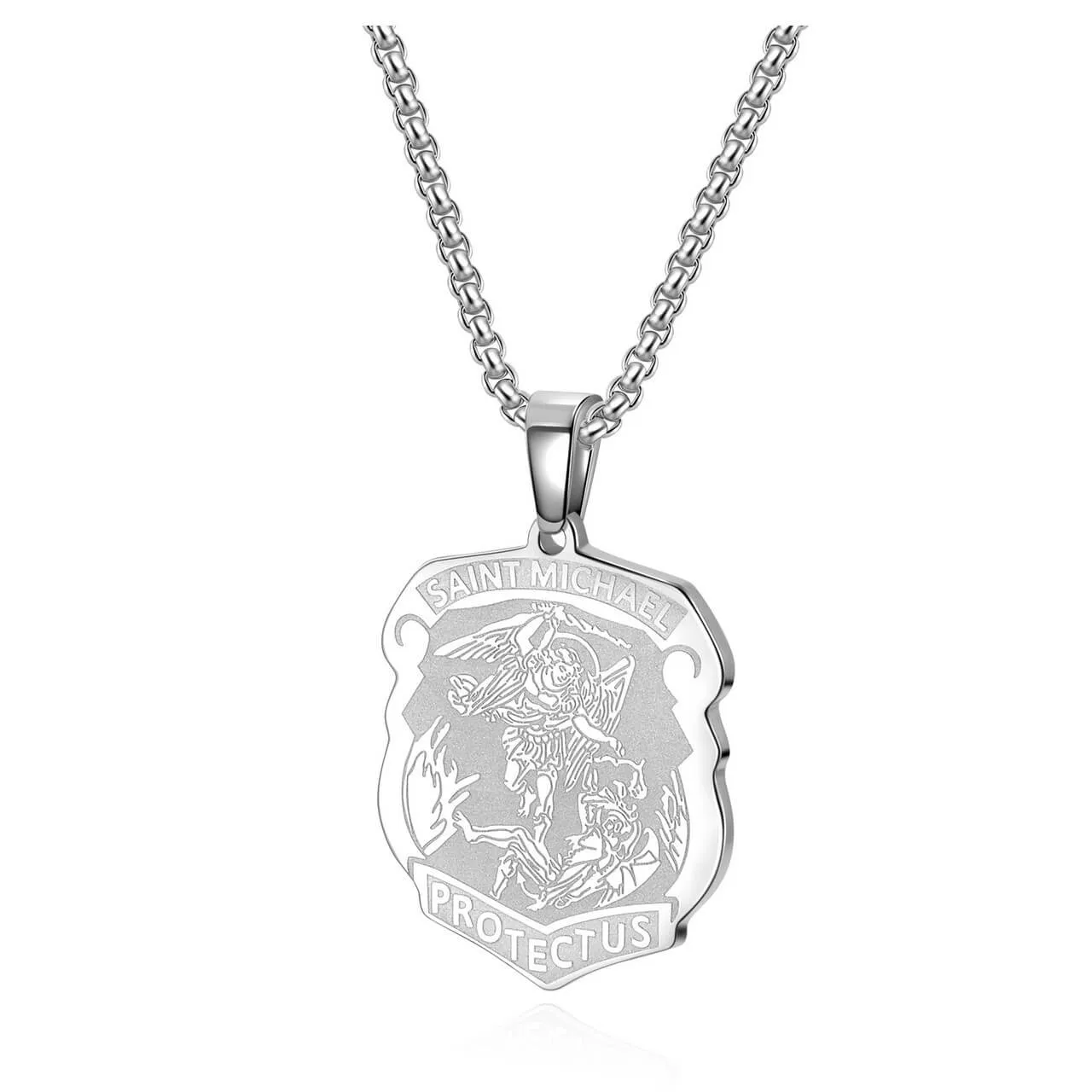 Saint Michael Necklace Protection Necklace | Jovivi