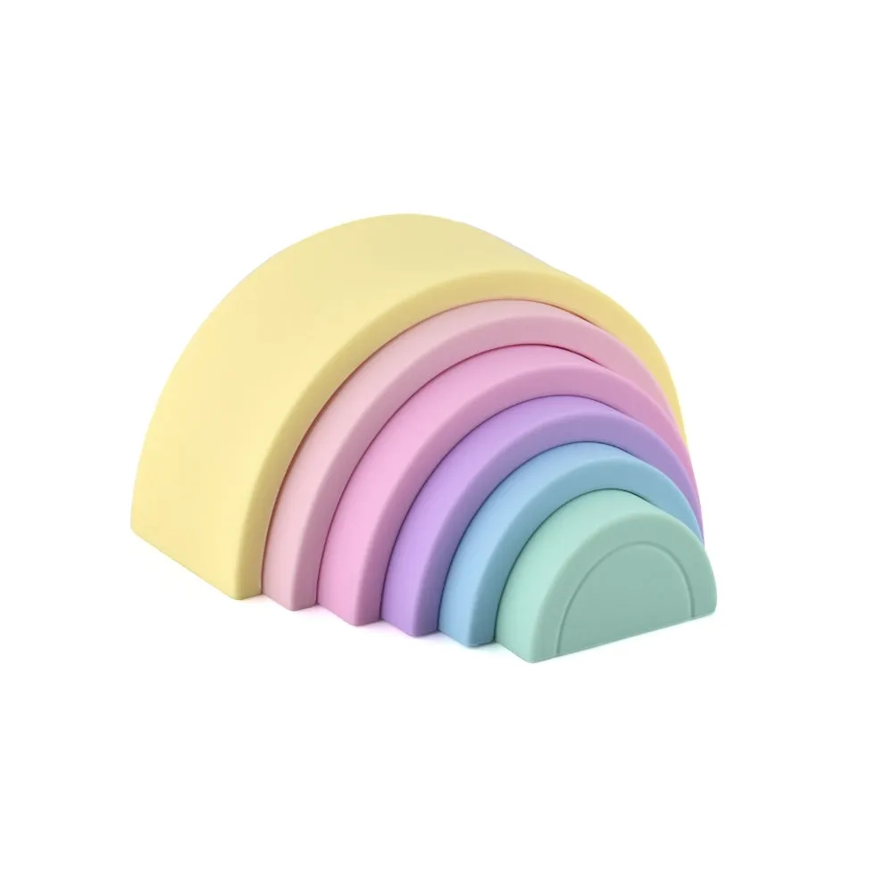 Silicone Stackables- Pastels