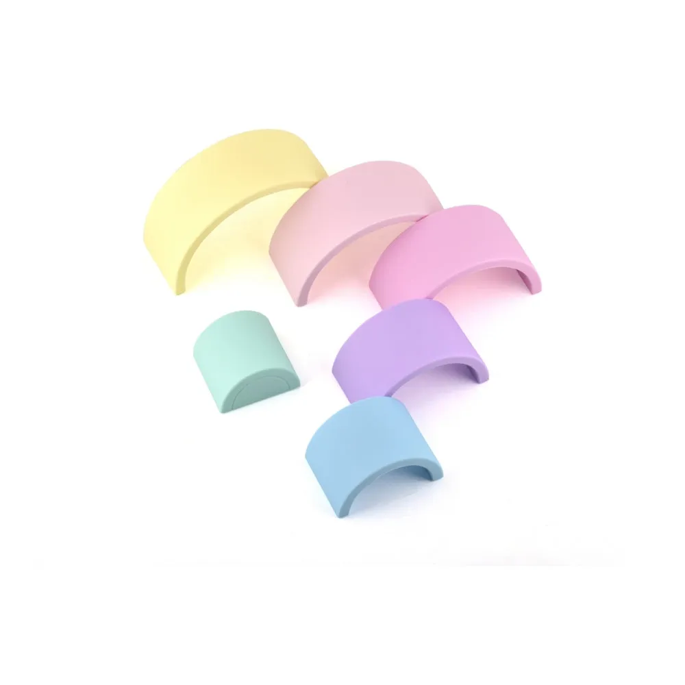 Silicone Stackables- Pastels