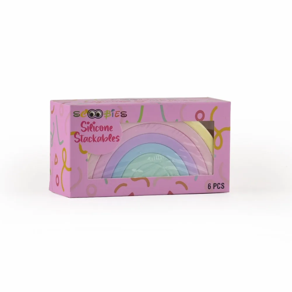 Silicone Stackables- Pastels