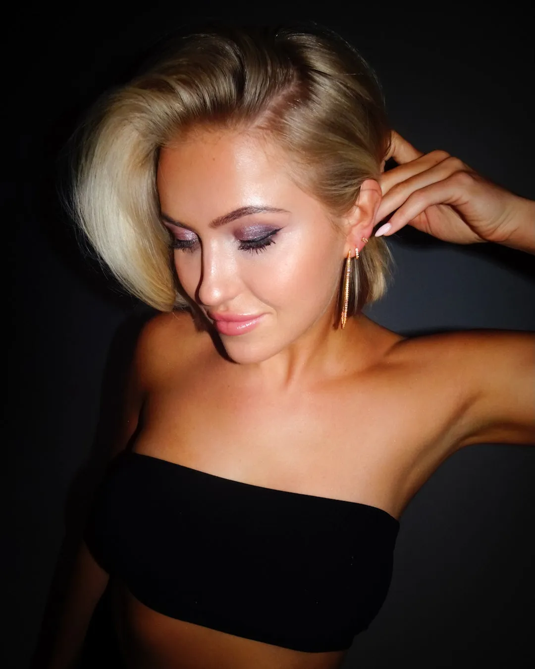 The Felicity earrings - champagne