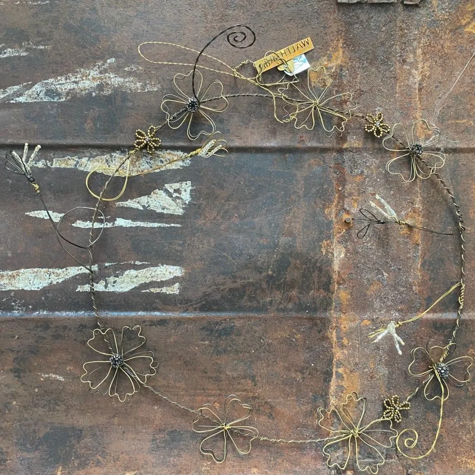 Wire & Bead Flower Wreath - Walther & Co, Denmark